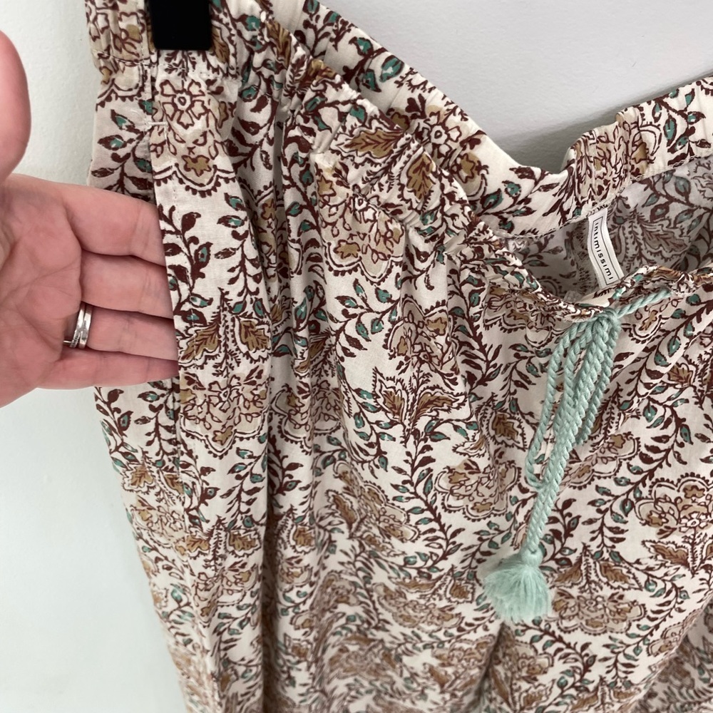 Intimissimi Spice Garden Cotton Pajama Lounge Pants Size Large L18 - Picture 7 of 8